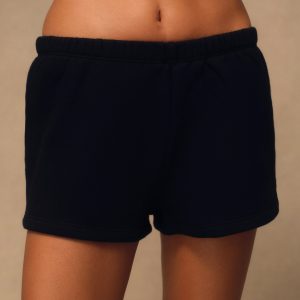 MIDWEIGHT SWEATS STAPLE SWEAT SHORTS - ONYX