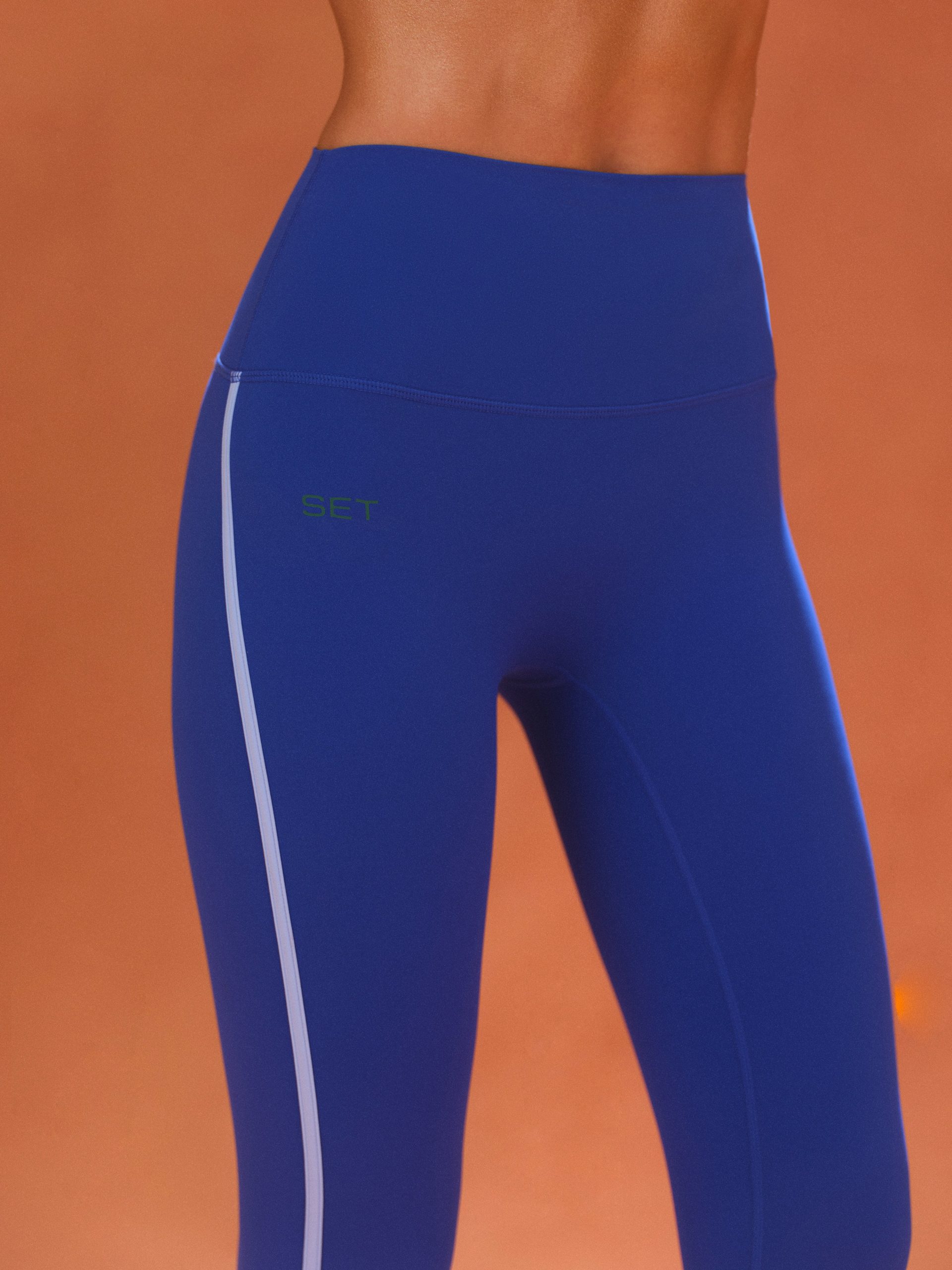AERALINE??BREATHE STRIPE LEGGINGS - OLÉ - Image 4