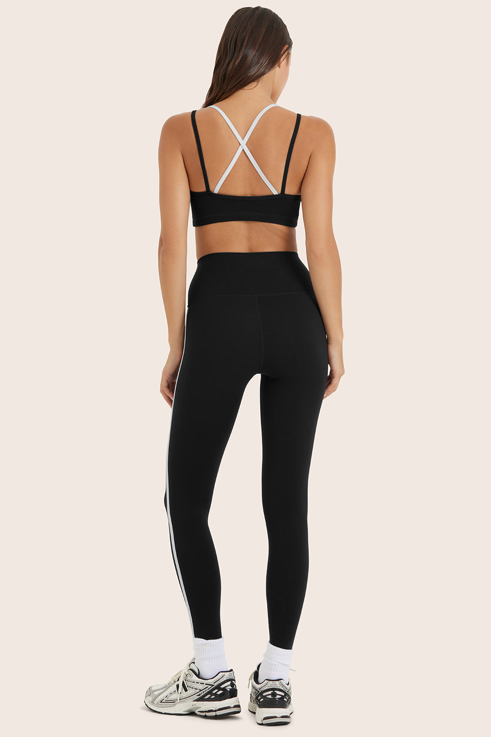 SPORTBODY? (BLOOPERS) SPORTY HIGH-RISE STRIPE LEGGINGS - ORCA - Image 4