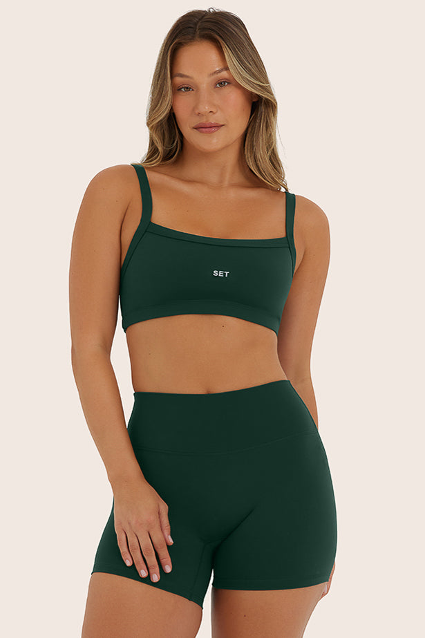 SPORTBODY? SPORTY SCOOP BRA - BEETLE