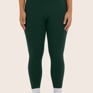 SPORTBODY? SPORTY MID-RISE LEGGINGS - BEETLE