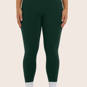 SPORTBODY? SPORTY HIGH-RISE LEGGINGS - BEETLE