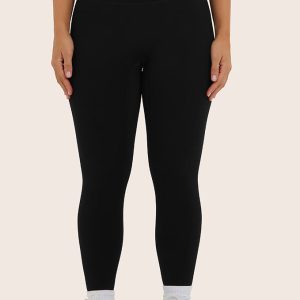 SPORTBODY? SPORTY HIGH-RISE LEGGINGS (OLD)- ONYX