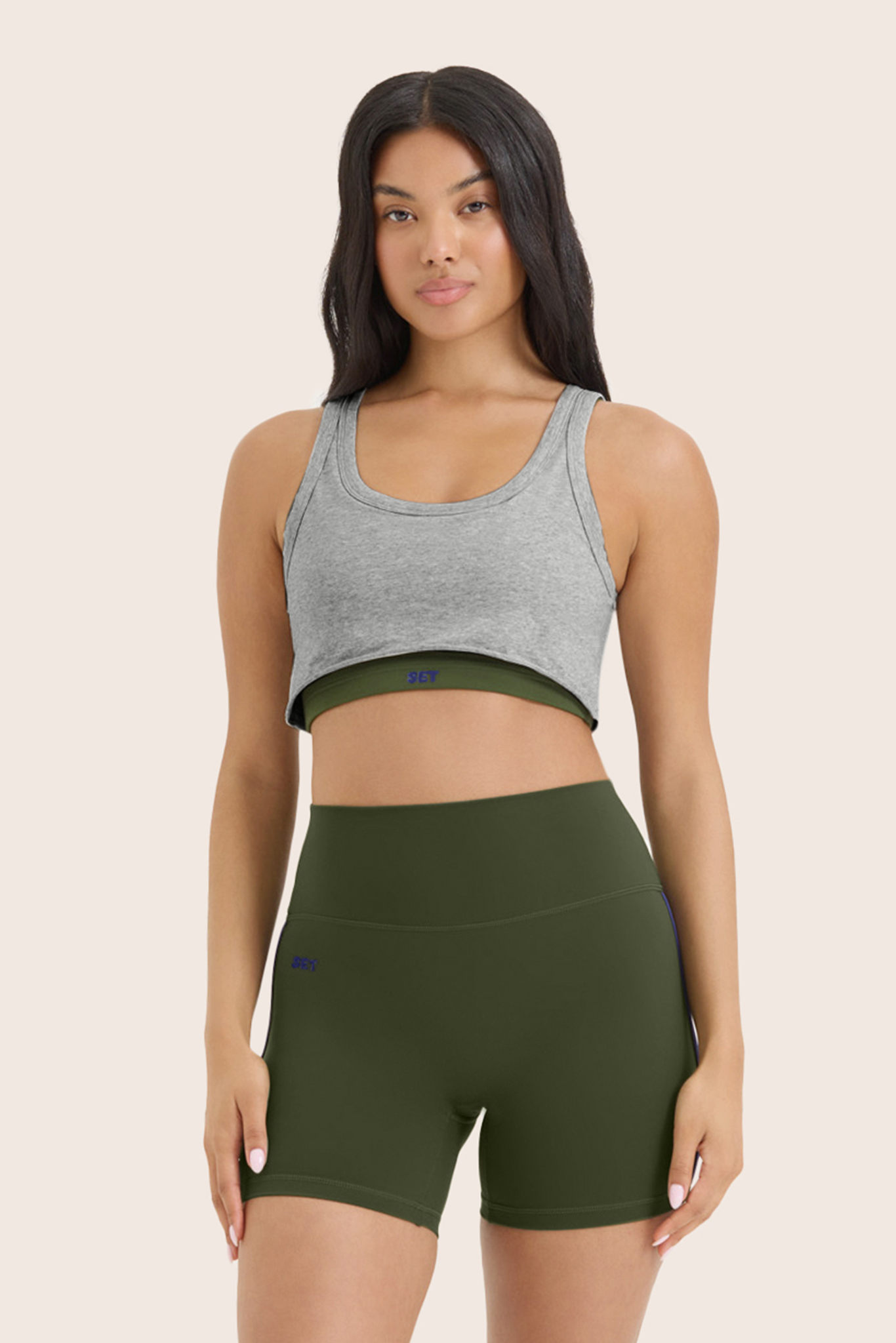 SPORTBODY? SPORTY ROSTER BRA - OAK
