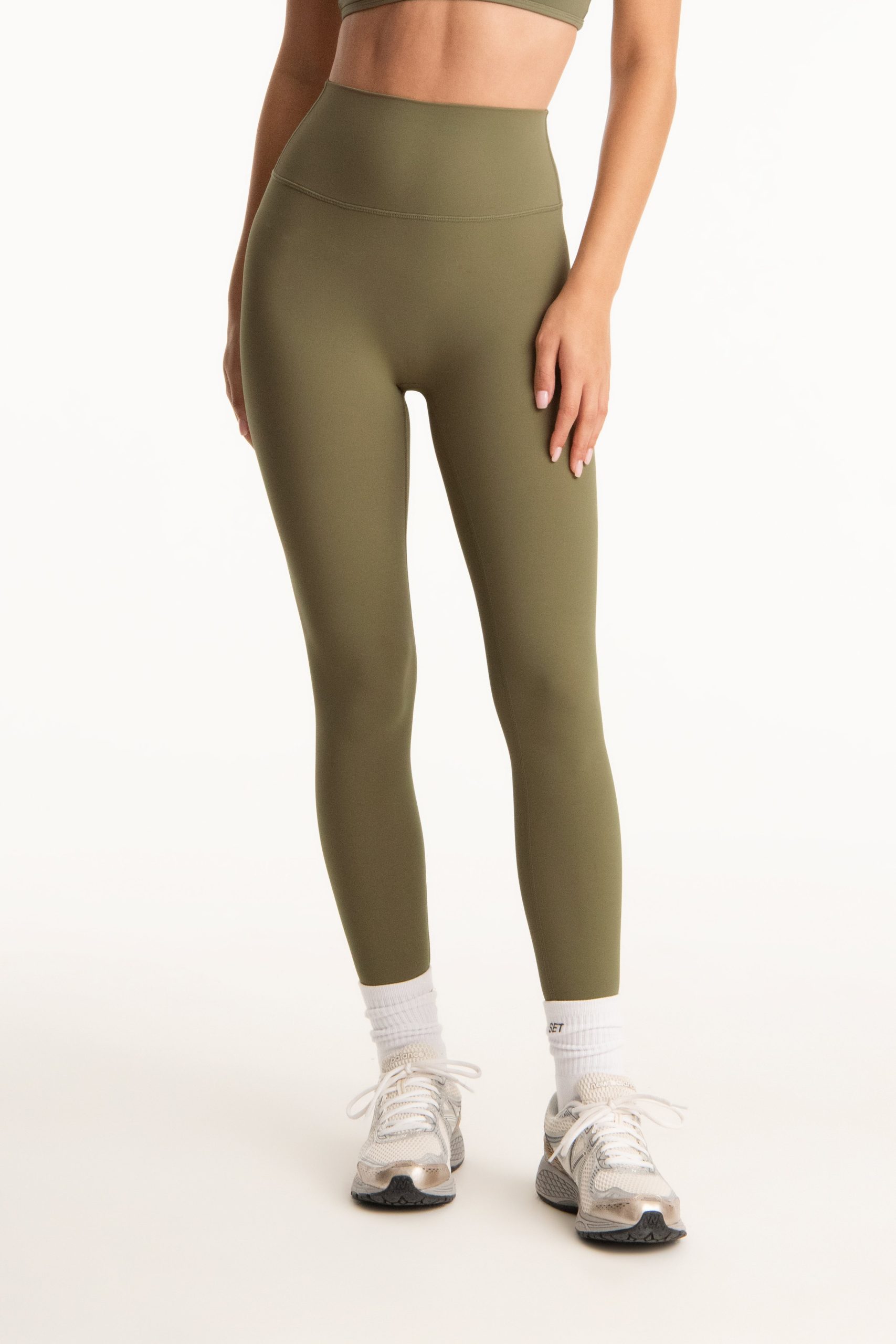 BREATHE 1.0 PARKE HIGH-RISE LEGGINGS - BEACHGRASS