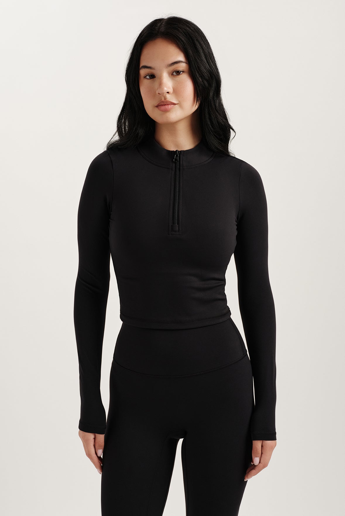 LUXFORM? LUX QUARTER ZIP - ONYX