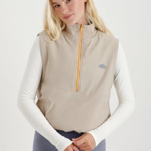 MICROFLEECE/NYLON DUET REVERSIBLE VEST - ANDES