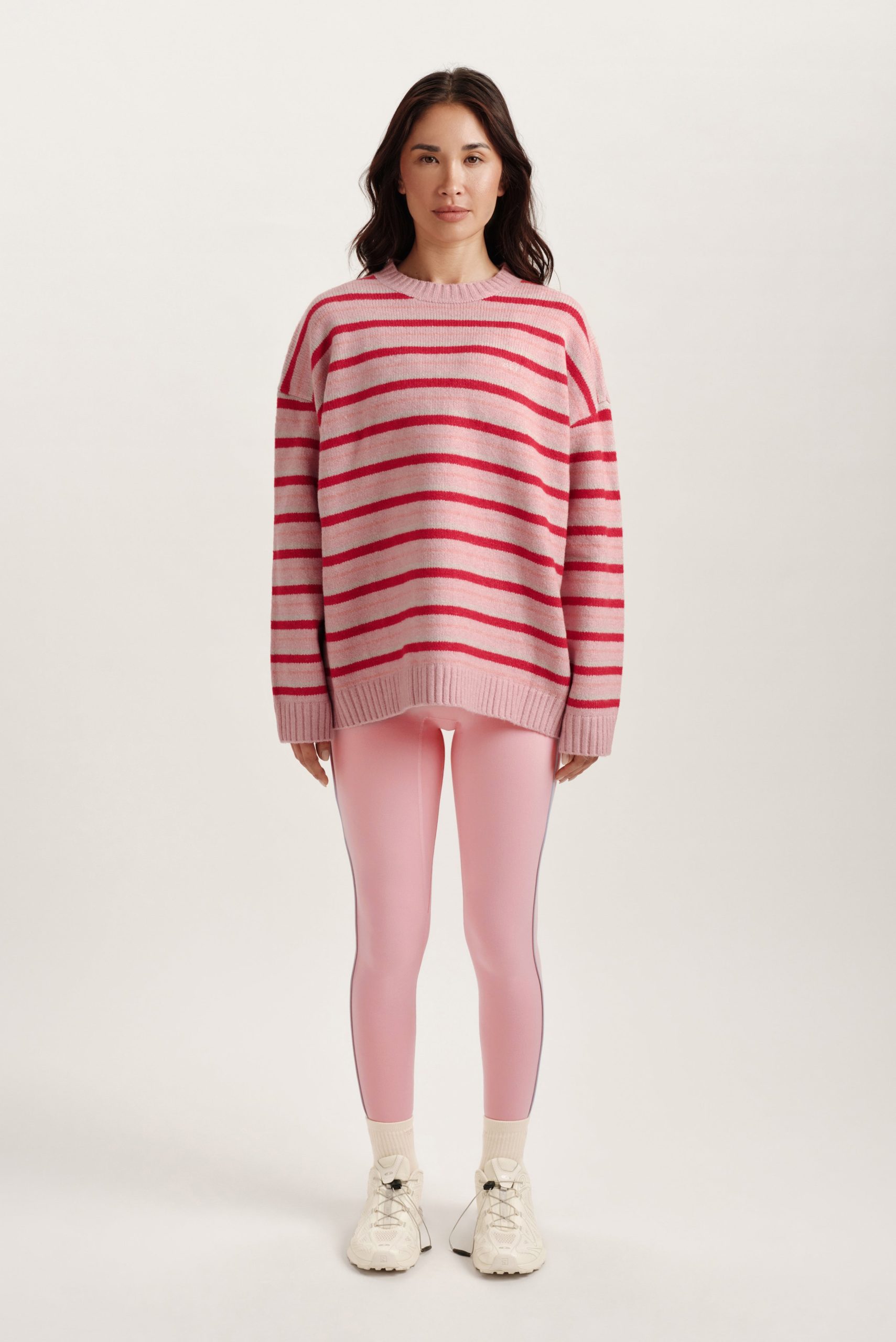 STUDIO KNIT STUDIO KNIT CREWNECK - BLUSH - Image 3