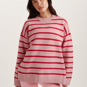 STUDIO KNIT STUDIO KNIT CREWNECK - BLUSH