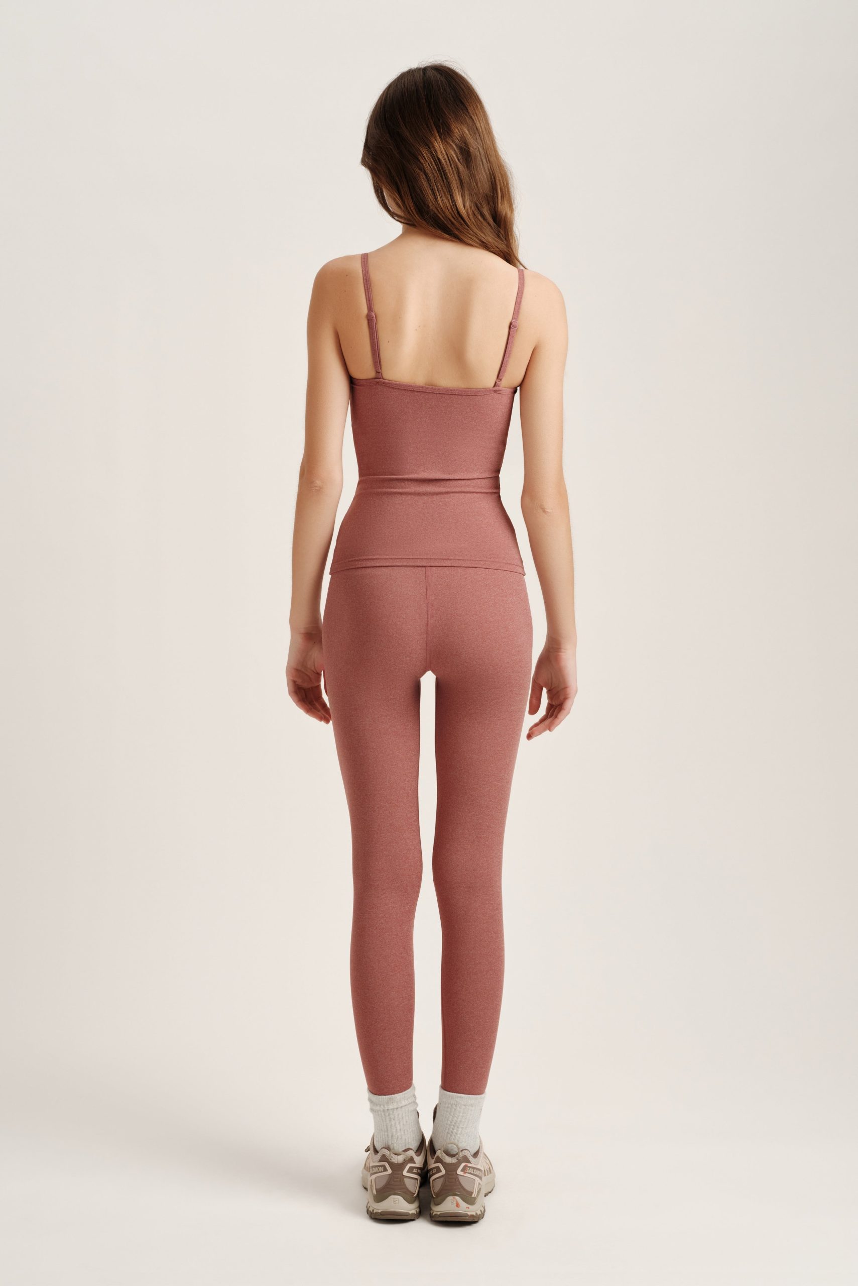 SPORTBODY® SPORTY HIGH-RISE LEGGINGS - SEPIA - Image 4