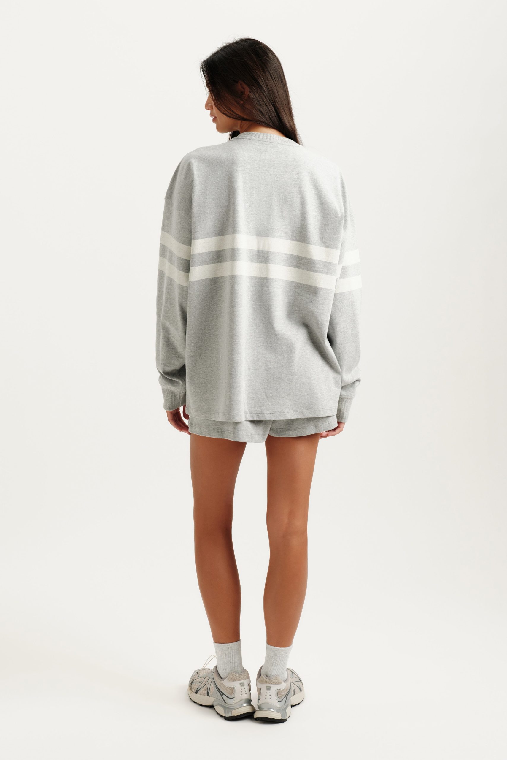 HEAVY COTTON EASY STRIPE LONG SLEEVE - WORN - Image 3