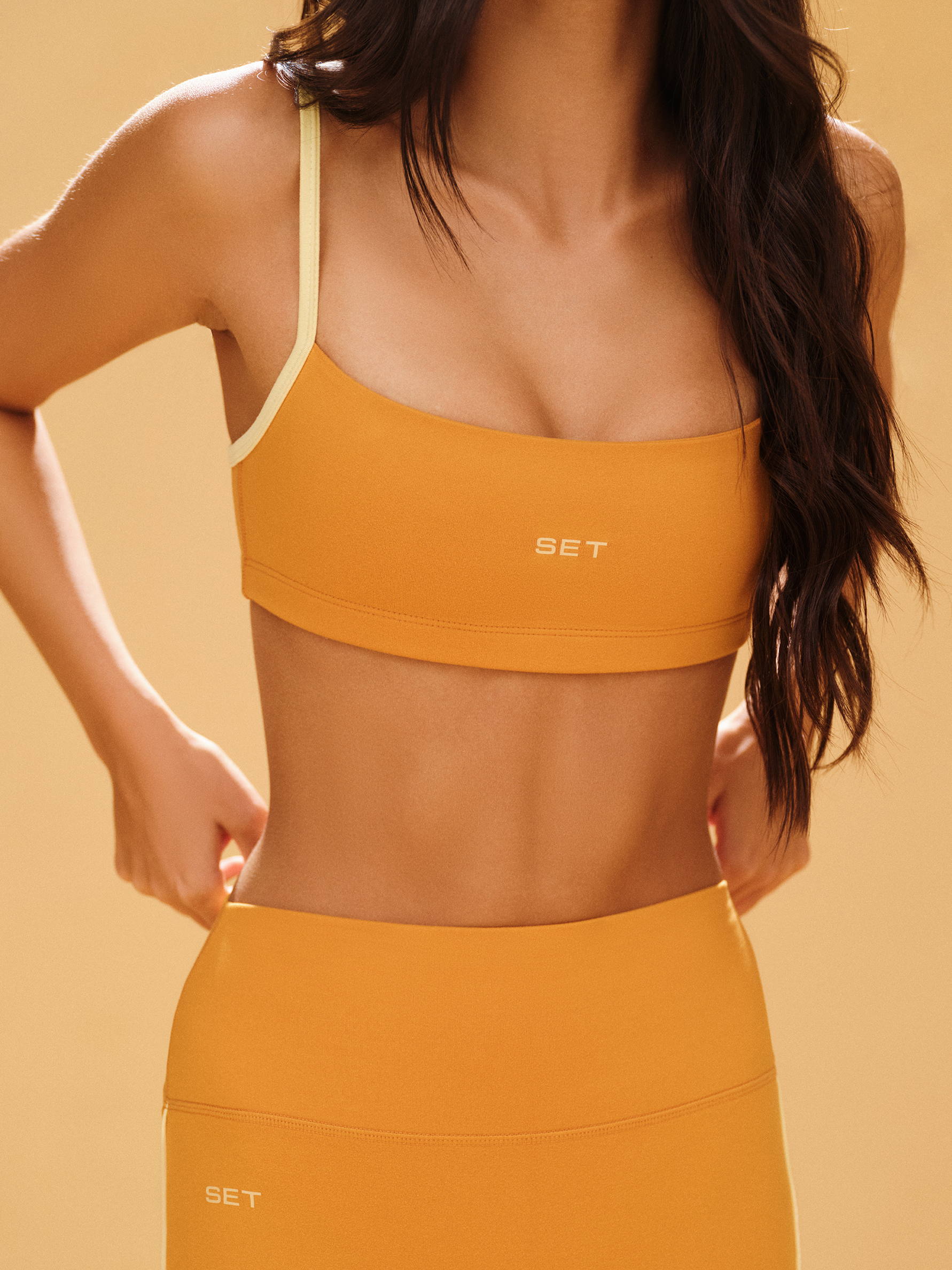 FORMCLOUD? CLOUD 90'S BRA - ORANGE SODA (ORANGE)
