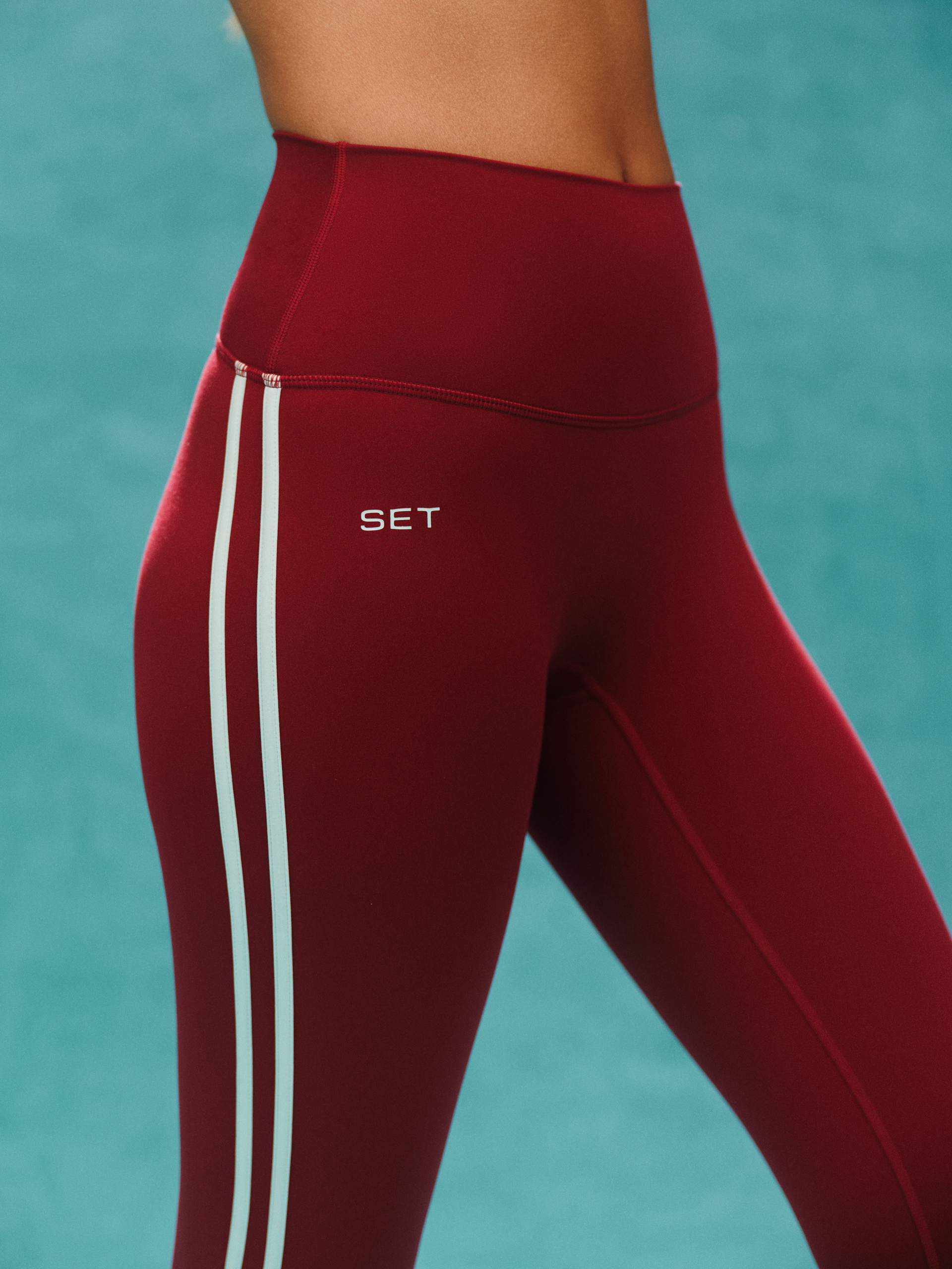 SPORTBODY? SPORTY DUO STRIPE LEGGINGS - VISTA - Image 4