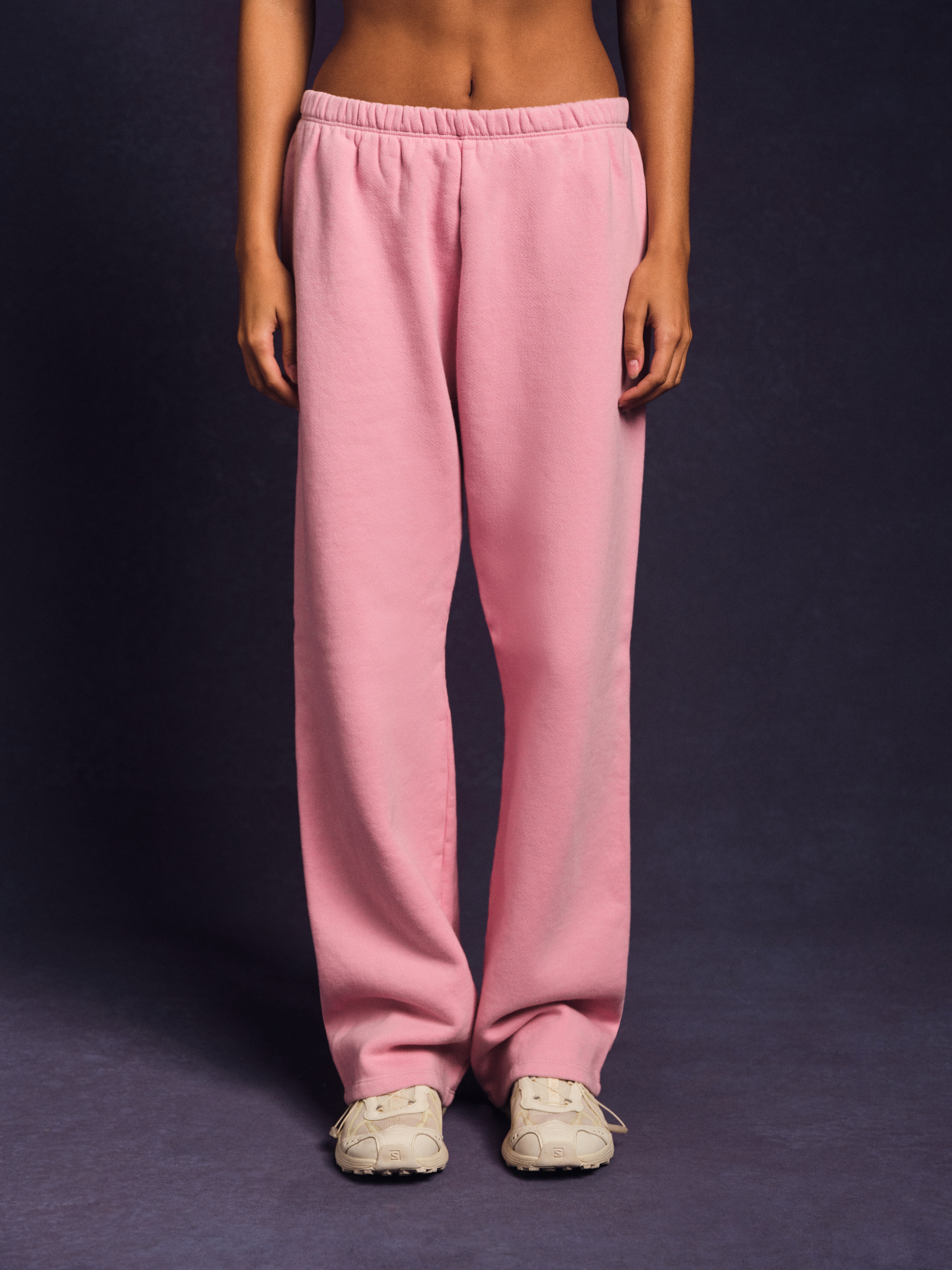 MIDWEIGHT SWEATS STAPLE STRAIGHT LEG SWEATPANTS - SWIRL - Image 3