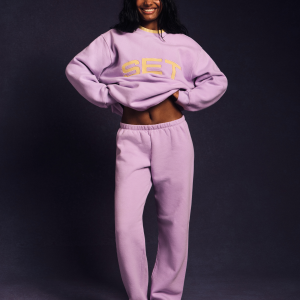 MIDWEIGHT SWEATS STAPLE STRAIGHT LEG SWEATPANTS - BUTTERCREAM