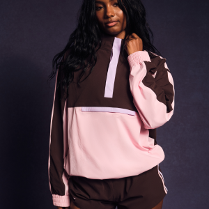 NYLON TRACK 90'S PULLOVER - SWIRL