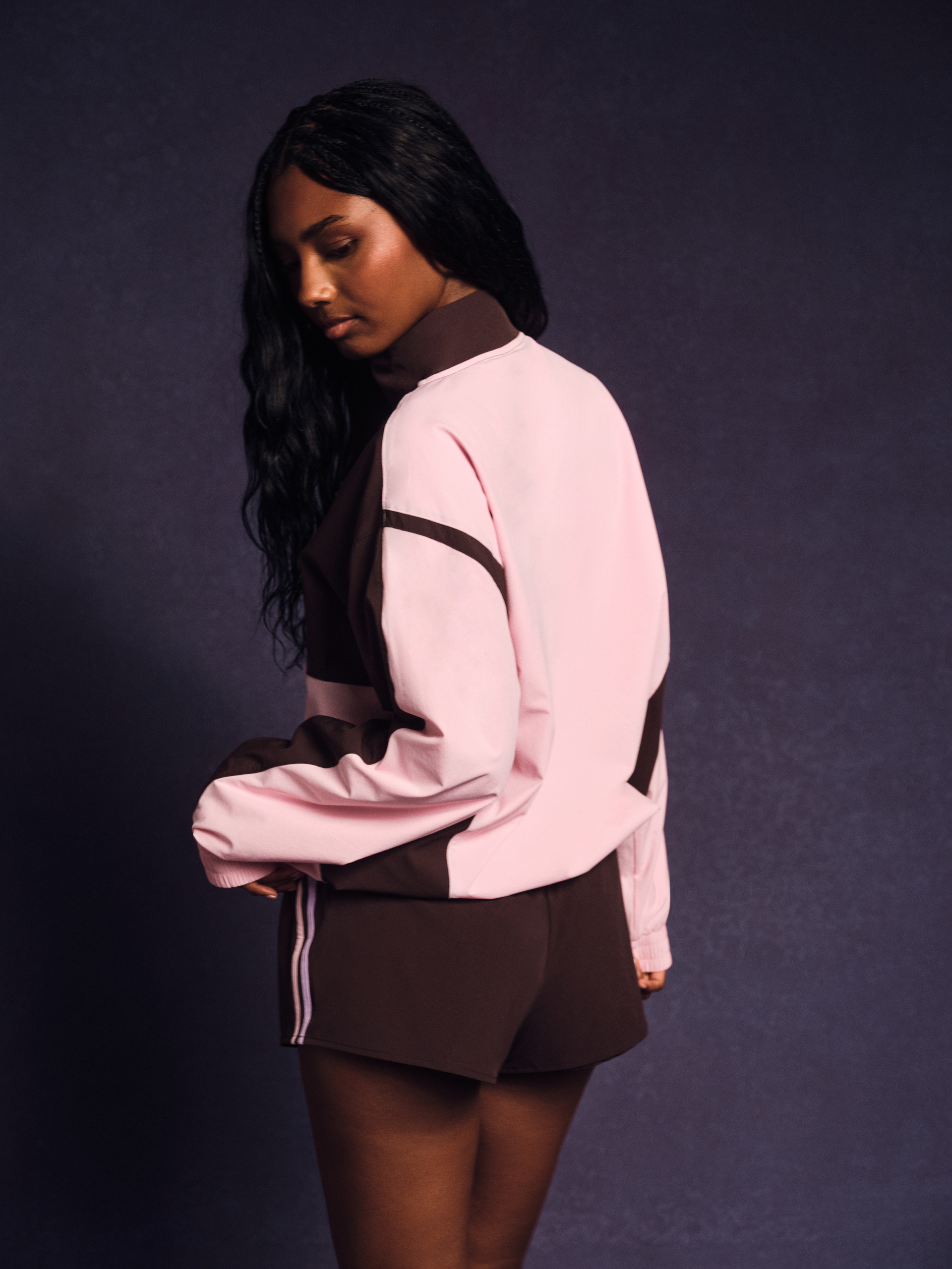 NYLON TRACK 90'S PULLOVER - SWIRL - Image 3