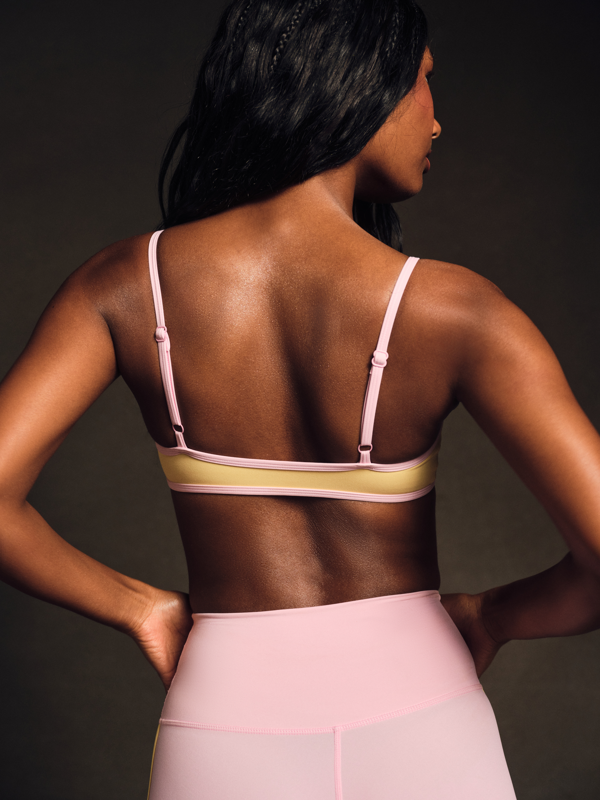 BREATHE 1.0 LAYERED BASE BRA - TAFFY - Image 3