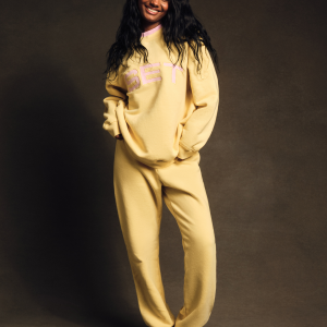 MIDWEIGHT SWEATS STAPLE STRAIGHT LEG SWEATPANTS - TAFFY
