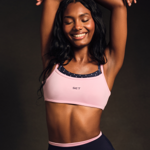 FORMCLOUD? CLOUD POLKA DOT TRAINING BRA - CONFETTI