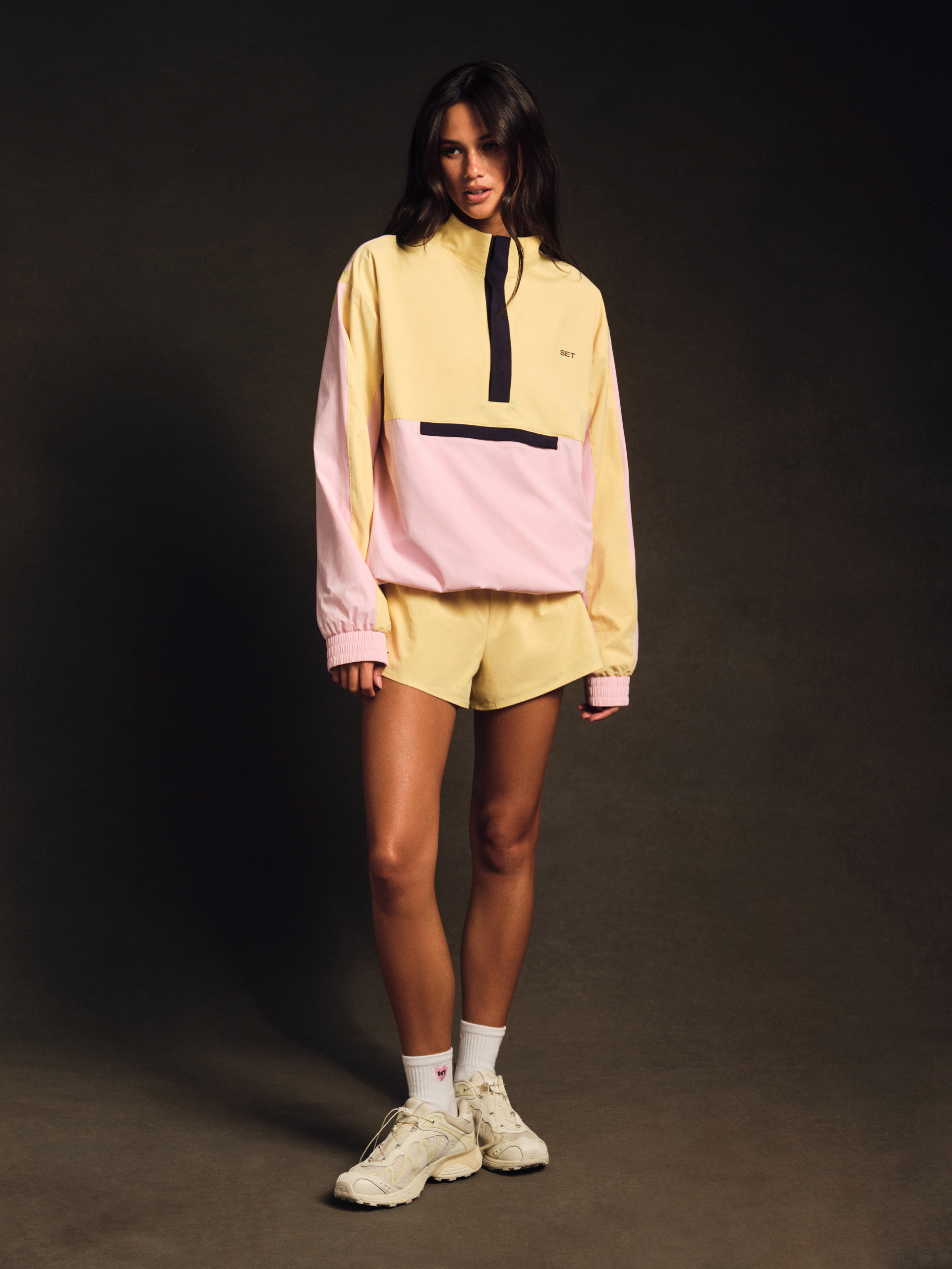 NYLON TRACK 90'S PULLOVER - TAFFY - Image 2