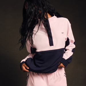 NYLON TRACK 90'S PULLOVER - CONFETTI