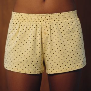 SLEEP JERSEY COMFORT POLKA DOT BOXER SHORTS - SPARKLER