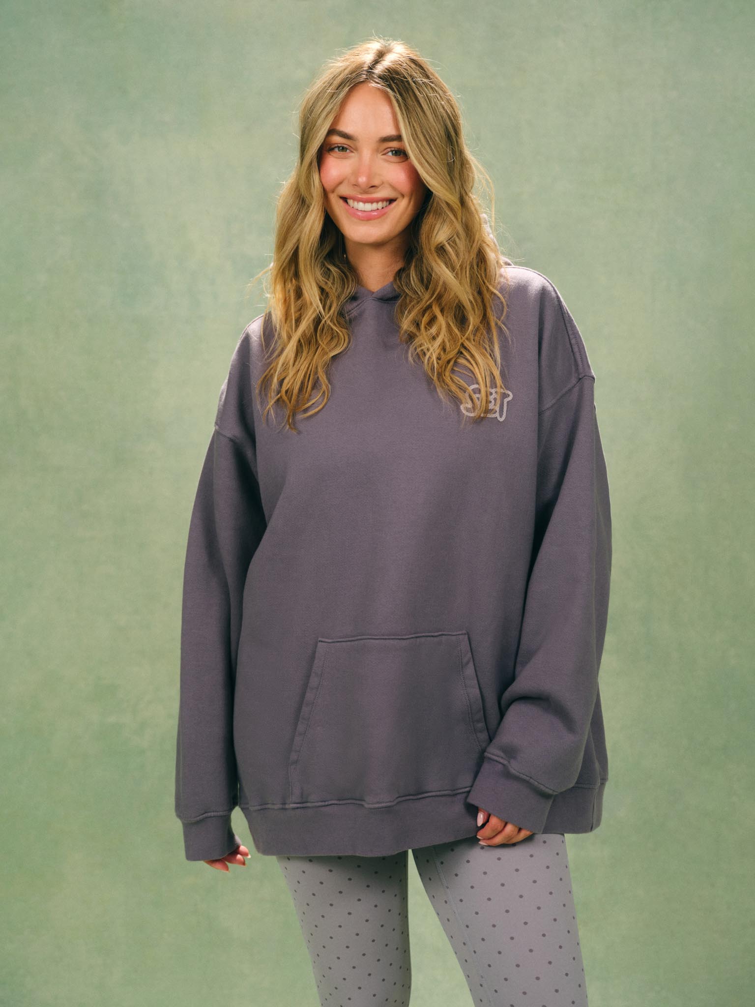 MIDWEIGHT SWEATS STAPLE POLKA DOT SET HOODIE - DOT - Image 4