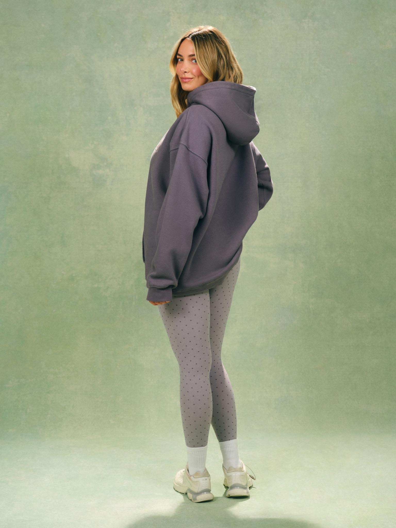 MIDWEIGHT SWEATS STAPLE POLKA DOT SET HOODIE - DOT - Image 5