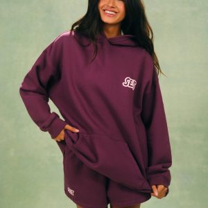 MIDWEIGHT SWEATS STAPLE POLKA DOT SET HOODIE - SPECKLE