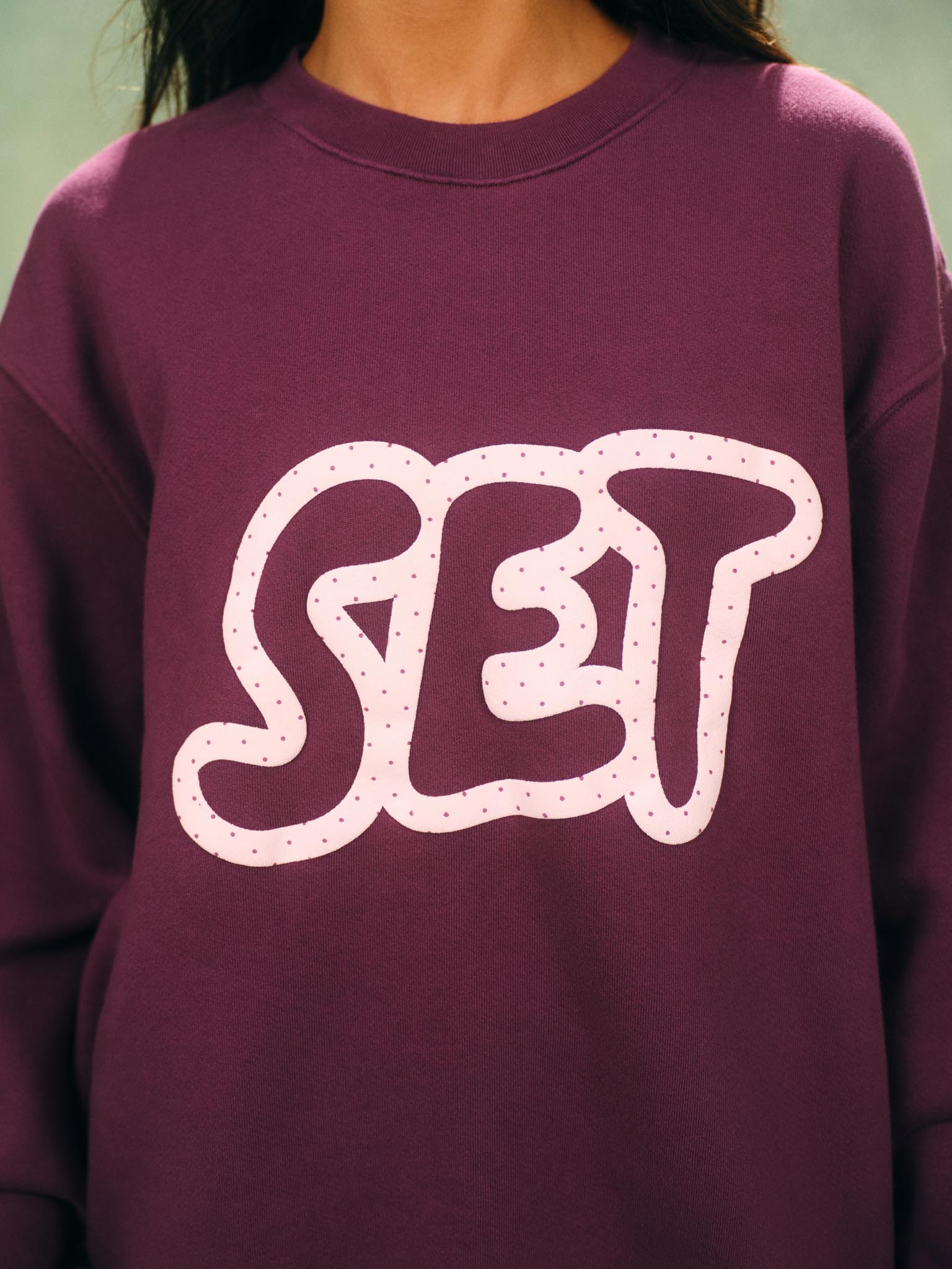 MIDWEIGHT SWEATS STAPLE POLKA DOT SET CREWNECK - SPECKLE - Image 5