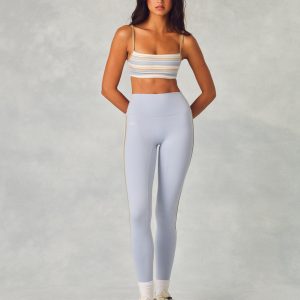 FORMCLOUD? CLOUD DUO STRIPE LEGGINGS - PALMETTO