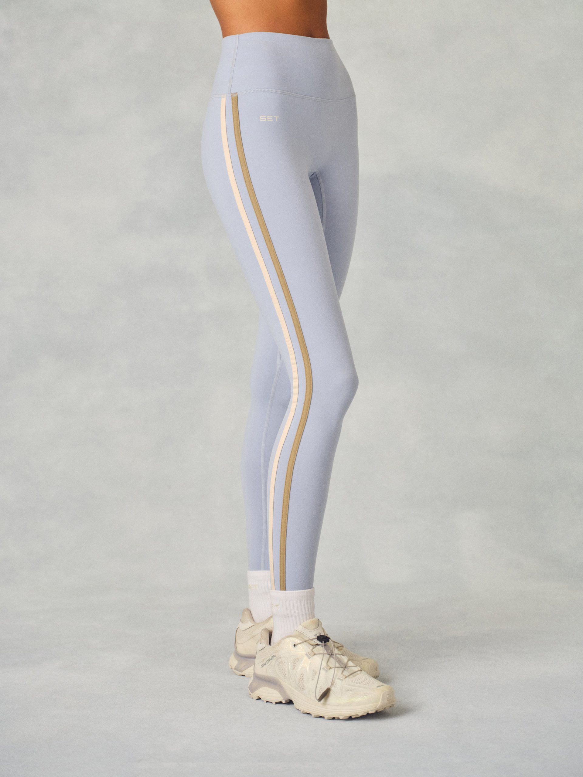 FORMCLOUD? CLOUD DUO STRIPE LEGGINGS - PALMETTO - Image 2