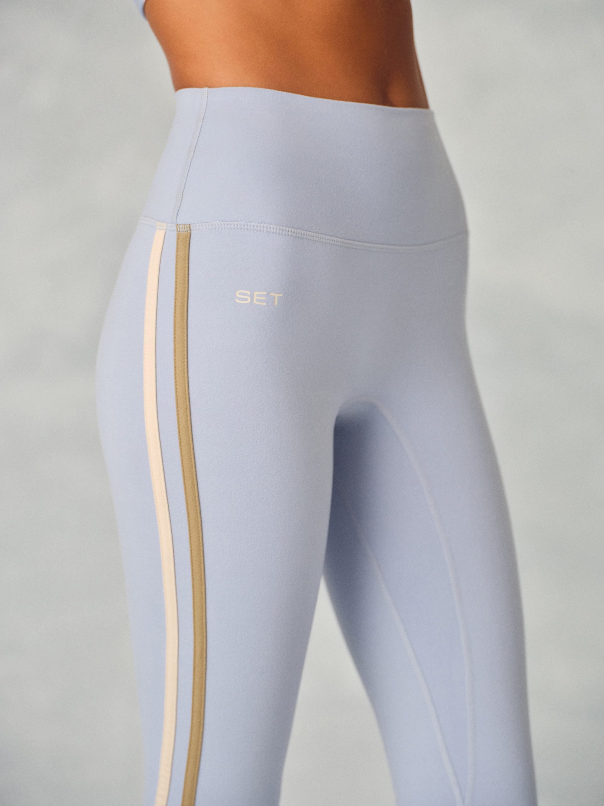 FORMCLOUD? CLOUD DUO STRIPE LEGGINGS - PALMETTO - Image 5