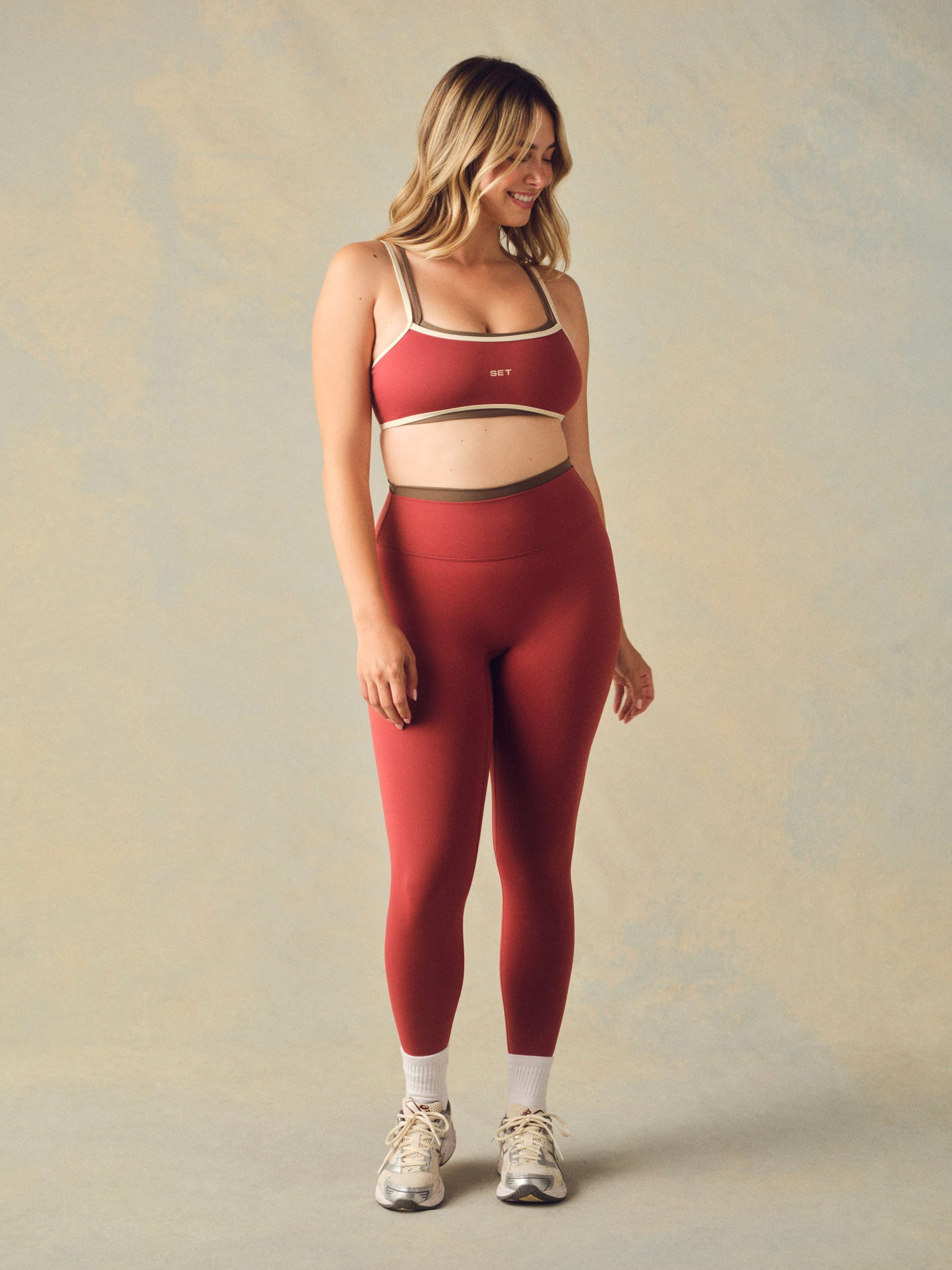SPORTBODY? SPORTY STRAP BRA - SWEET TEA - Image 4