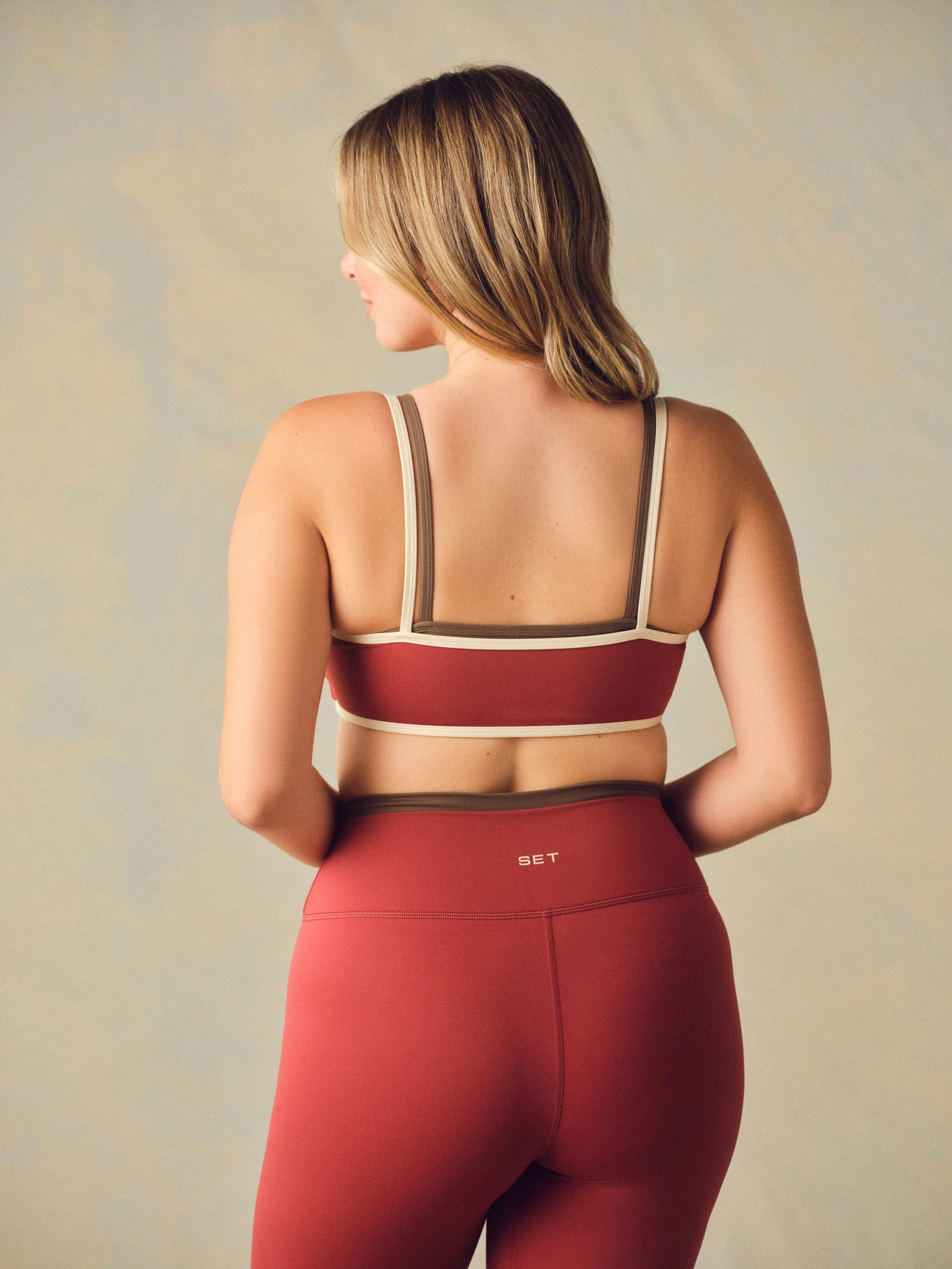SPORTBODY? SPORTY STRAP BRA - SWEET TEA - Image 3