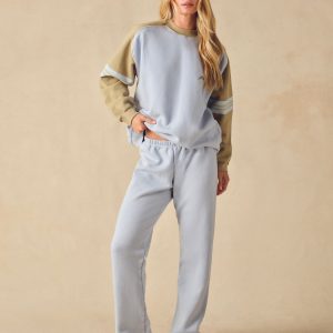 MIDWEIGHT SWEATS STAPLE STRAIGHT LEG SWEATPANTS - PALMETTO