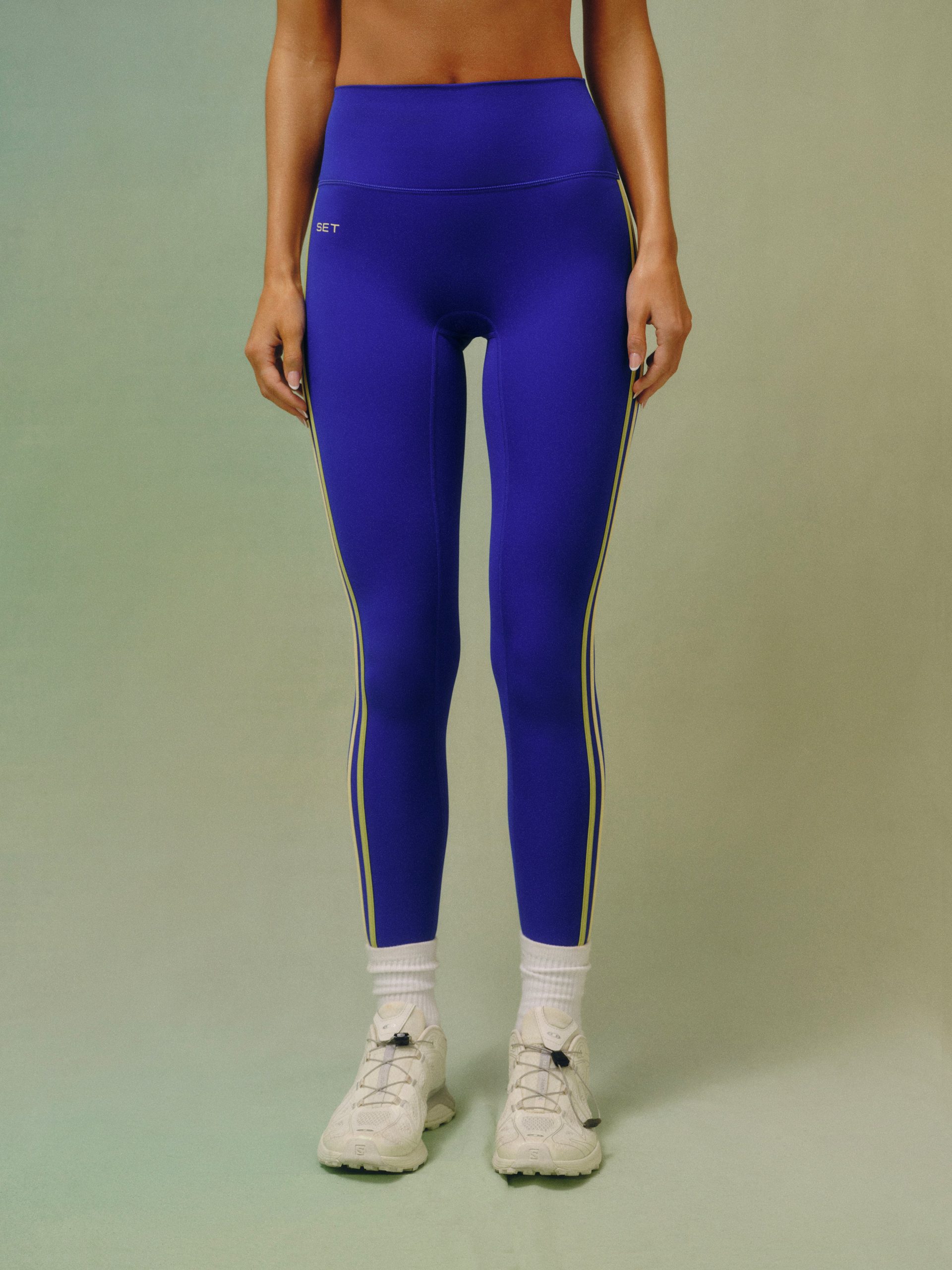SPORTBODY? SPORTY DUO STRIPE LEGGINGS - TOUCAN - Image 2