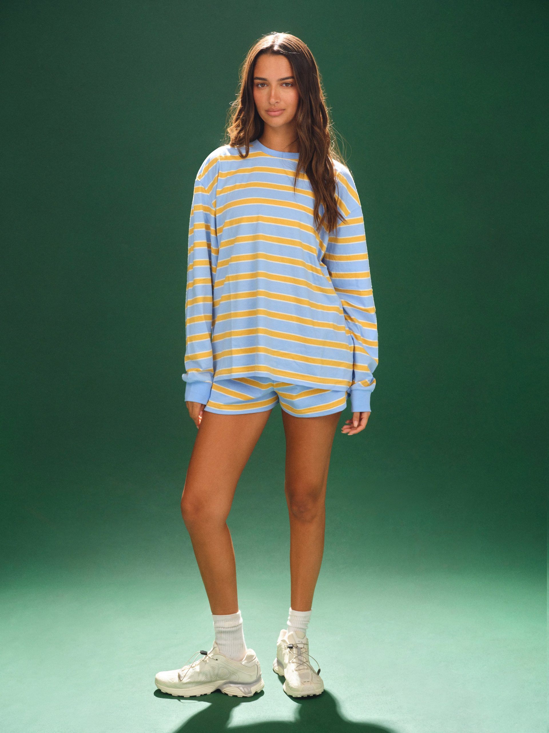 HEAVY COTTON EASY STRIPE SHORTS - RODEO - Image 3
