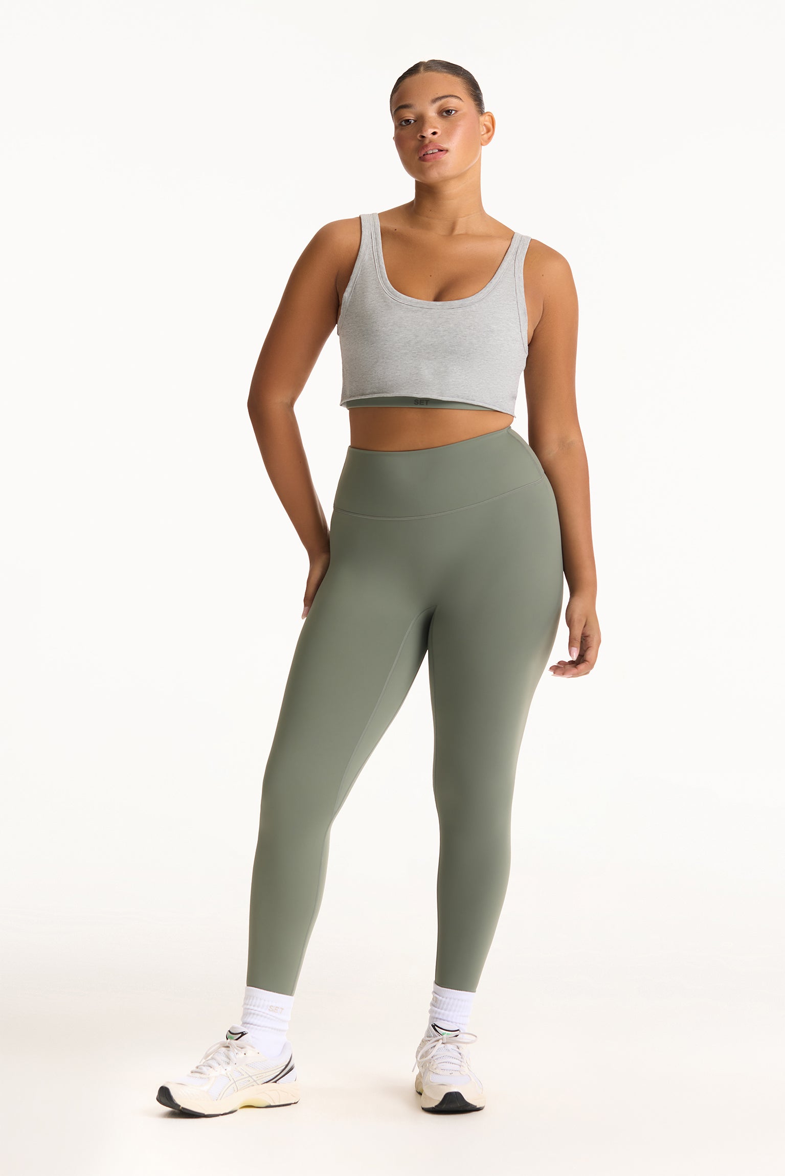 SPORTBODY? SPORTY ROSTER BRA - KELP - Image 2