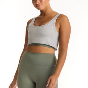 SPORTBODY? SPORTY ROSTER BRA - KELP